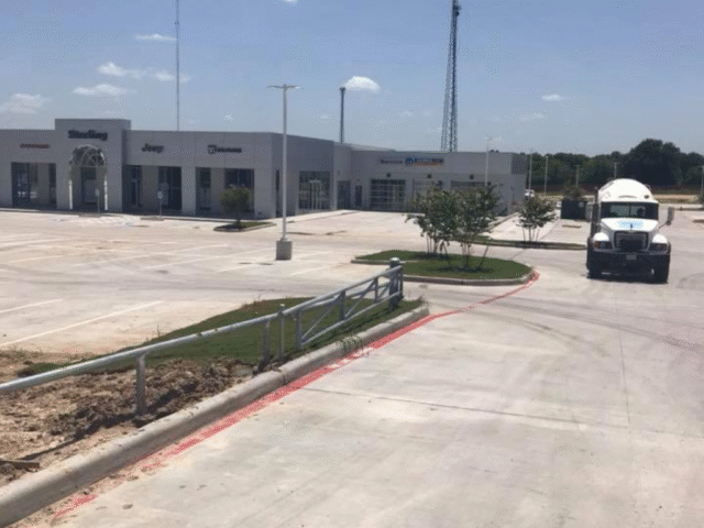 Concrete Parking Lot – Sterling Auto Group